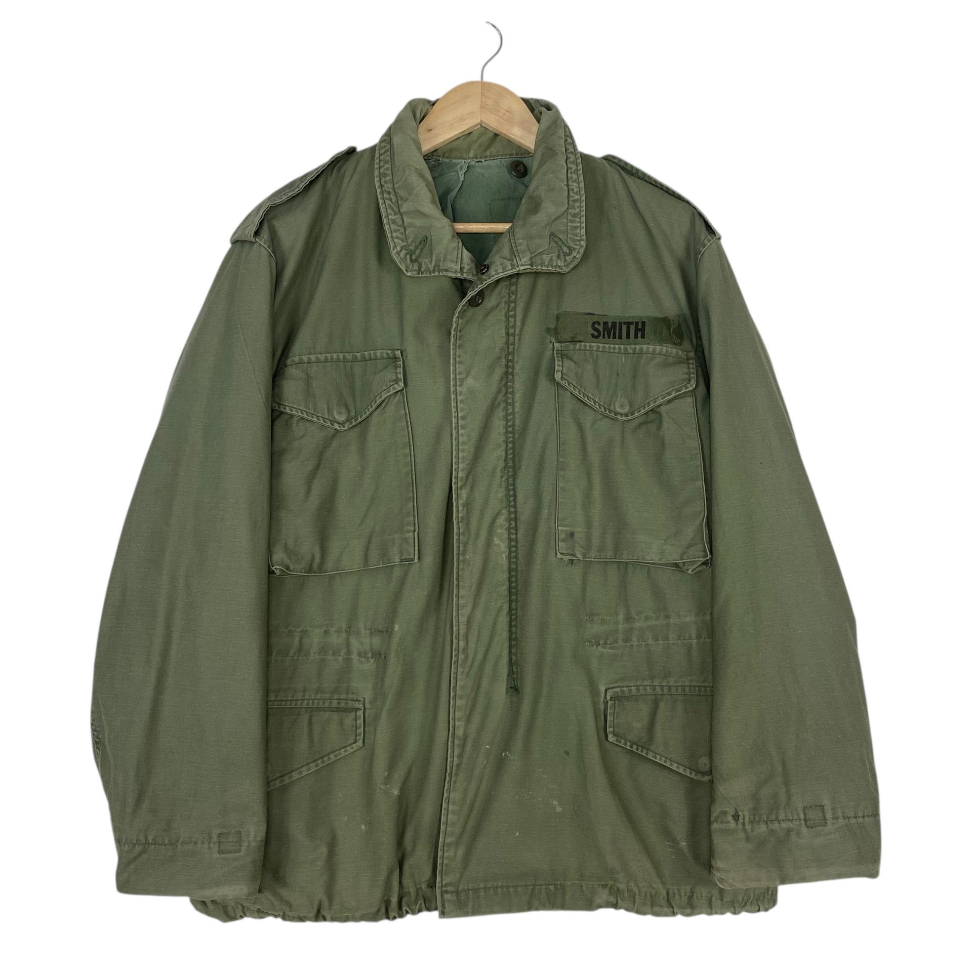 Vintage 💥1960 US ARMY M65 FIELD RARE JACKET Size US M / EU 48-50 / 2 - 1 Thumbnail
