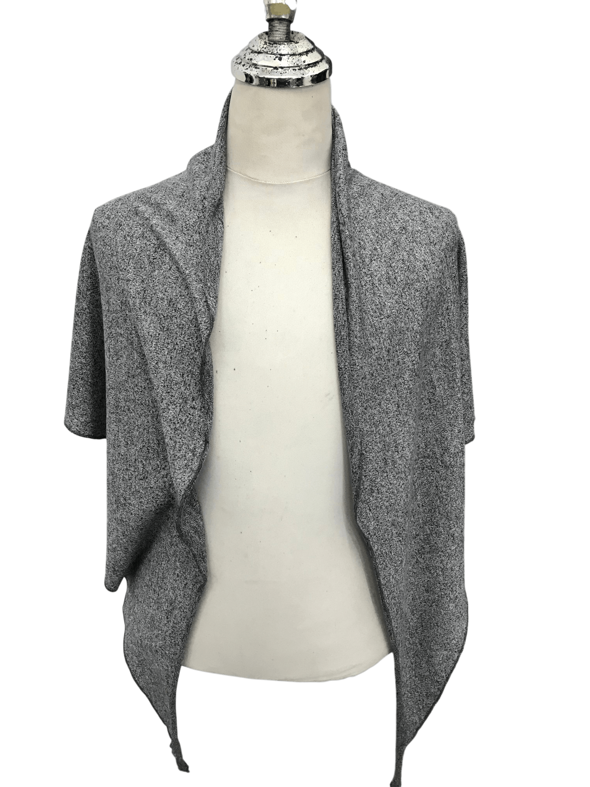 agnes b. Agnes B. 3, Rue Du Jour Wool Scarf Muffler Poncho Wrap V568 Size ONE SIZE - 1 Thumbnail