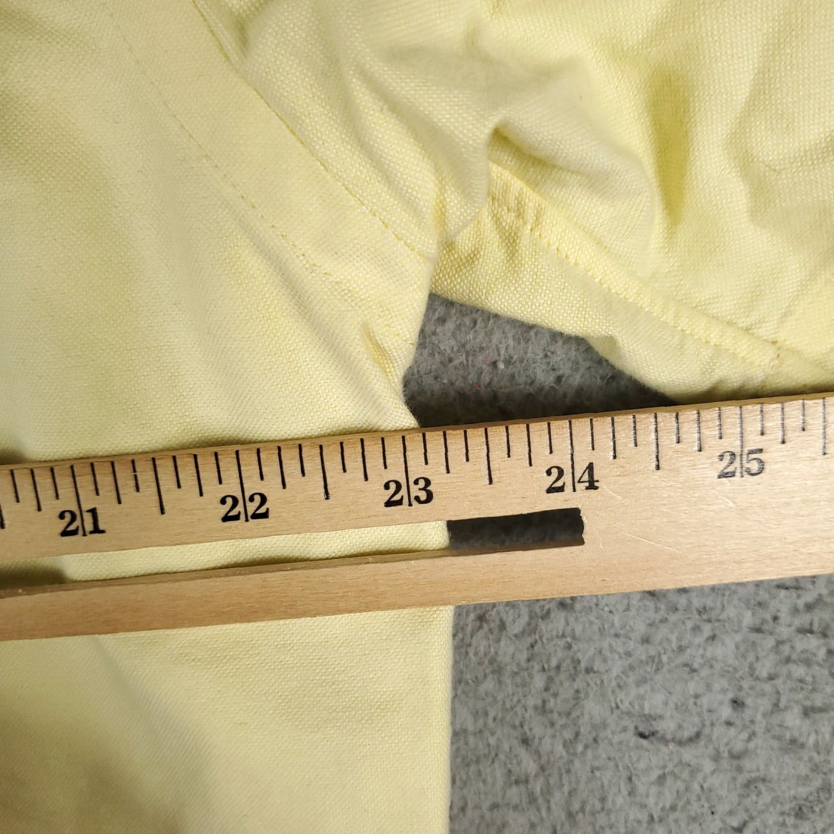 Cremieux Daniel Cremieux Yellow Button-Up Shirt Mens Large Short Sleeve Casual All Seasons Size US L / EU 52-54 / 3 - 6 Thumbnail