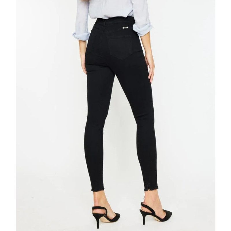 Other KanCan NWT Plus Brooks Denim Black High Rise Super Skinny Size 42" / US 20 - 2 Thumbnail
