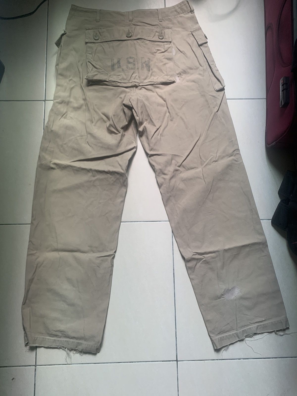Other Vintage Army Monkey Pants USN Size US 34 / EU 50 - 6 Thumbnail