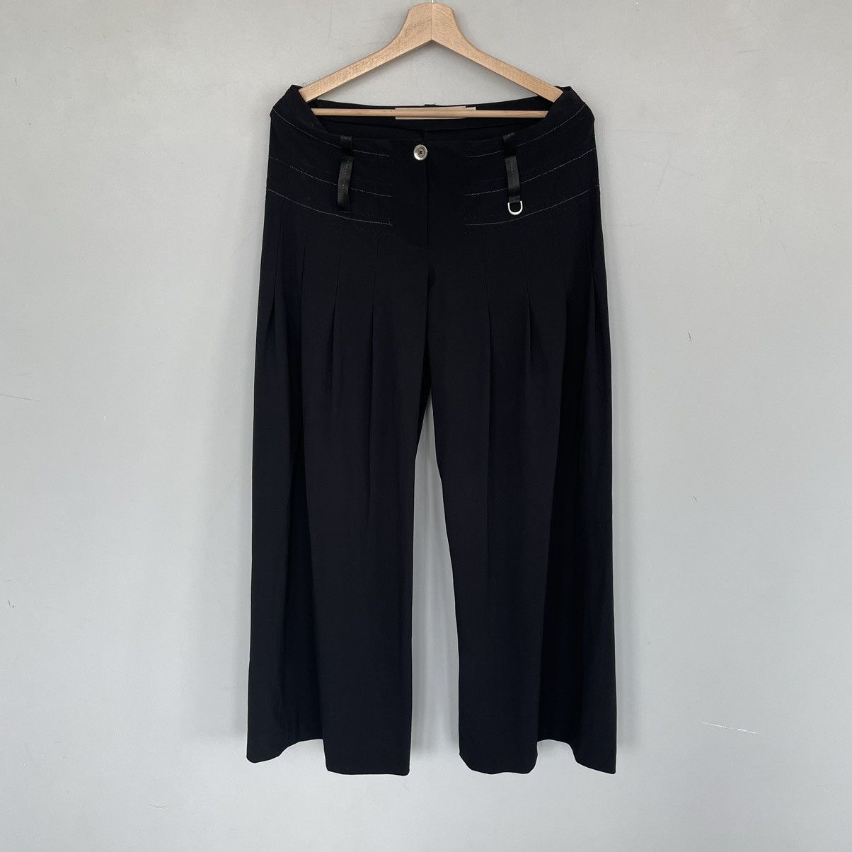 Marithe + Francois Girbaud Marithe Francois Girbaud Y2K Flare Pants Nylon size 6 Size 28" / US 6 / IT 42 - 1 Thumbnail