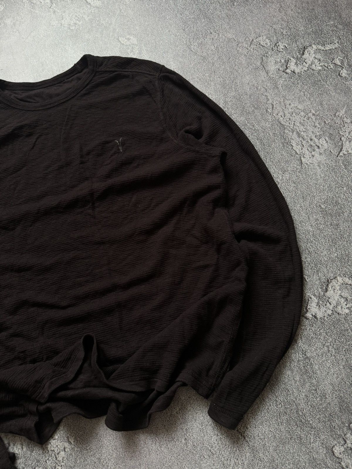 Allsaints × Designer Allsaints L clash Ls crew MD062H sweatshirt long sleeve tee Size US L / EU 52-54 / 3 - 4 Thumbnail