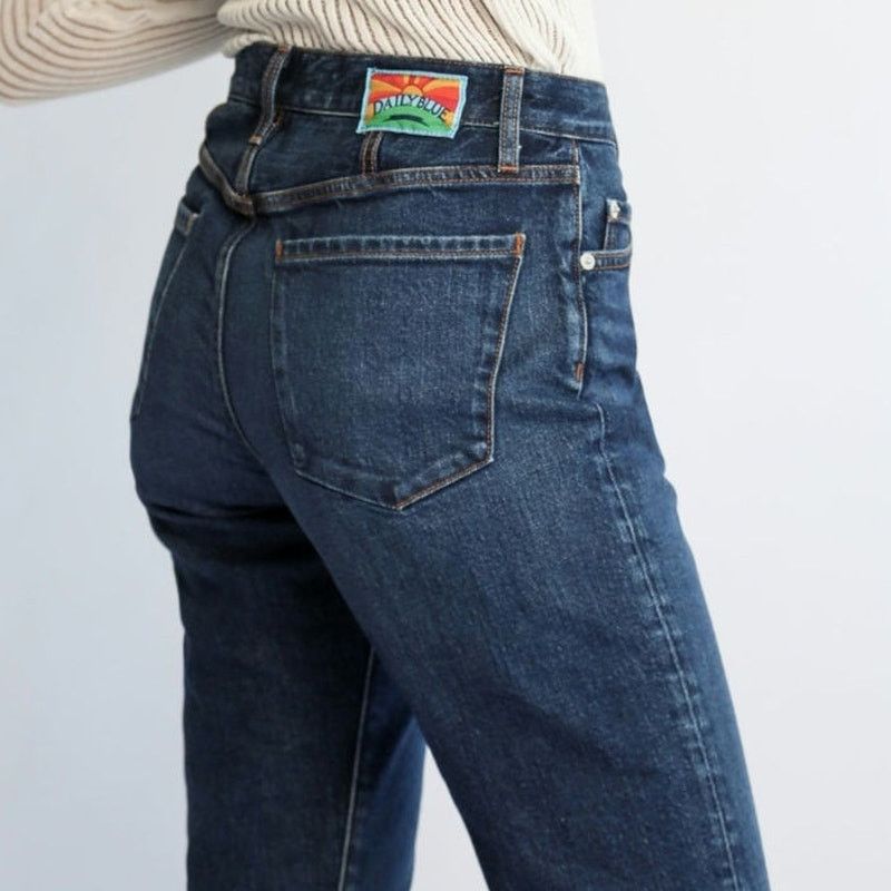 AG Adriano Goldschmied NWT Daily Blue Adriano Goldschmied Straight Jeans Sz. 26 Size 26" / US 2 / IT 38 - 6 Thumbnail