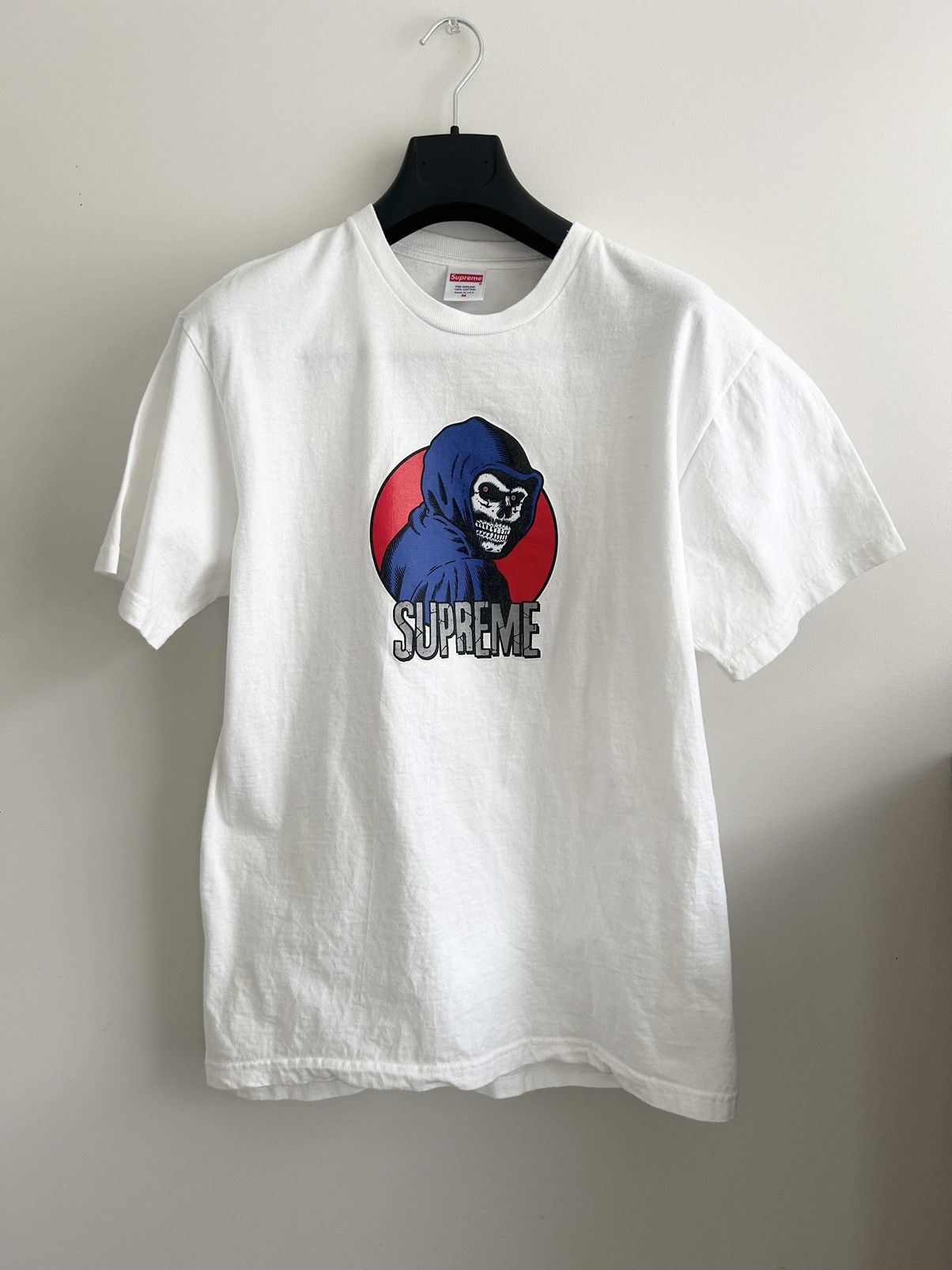 image of Supreme Reaper Tee in White, Men's (Size Medium)