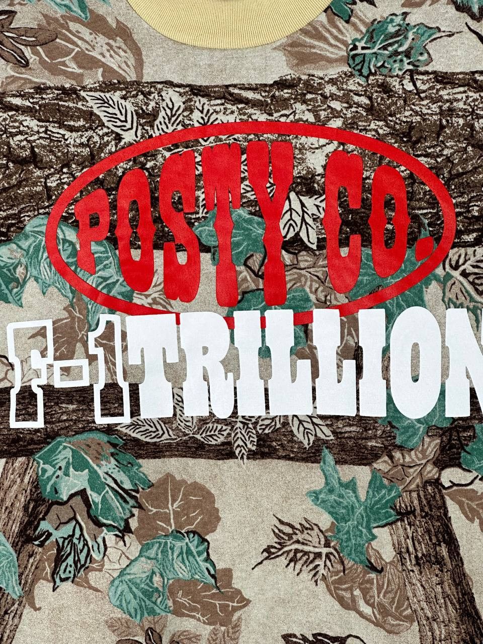 Band Tees Posty Co F1 Trillion Camo Long Sleeve Post Malone T Shirt Size US S / EU 44-46 / 1 - 4 Thumbnail