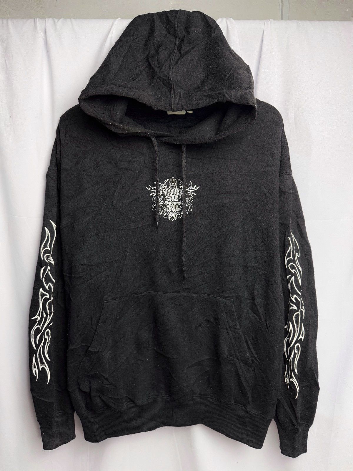 Archived Tribal Poem Hoodie Japanese