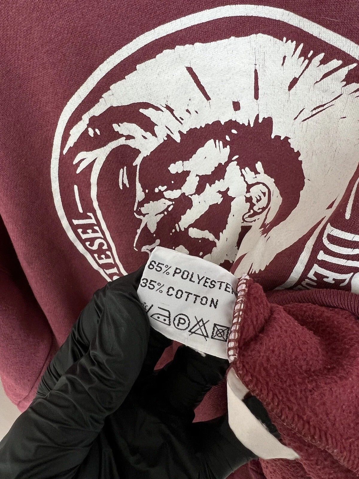 Diesel Diesel Big Logo Sweatshirt Mens Size XL/L Vintage Size US L / EU 52-54 / 3 - 10 Thumbnail