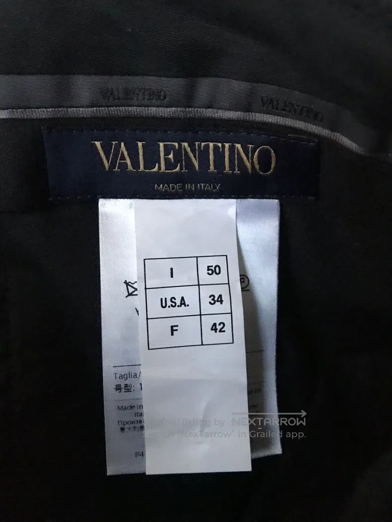 Valentino Valentino Butterfly wool trousers Size 50S - 3 Thumbnail
