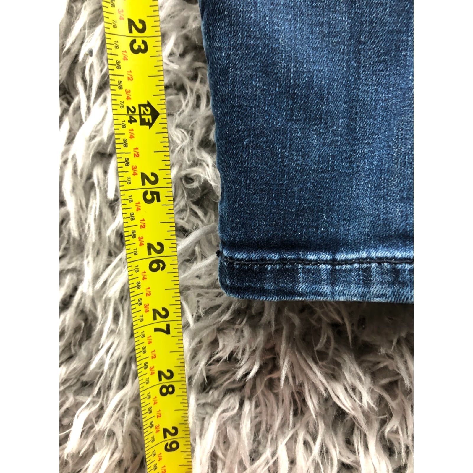 Banana Republic Banana Republic Skinny Jeans Size 28 Womens Mid Rise Dark Blue Denim Jeans Size 28" / US 6 / IT 42 - 3 Thumbnail