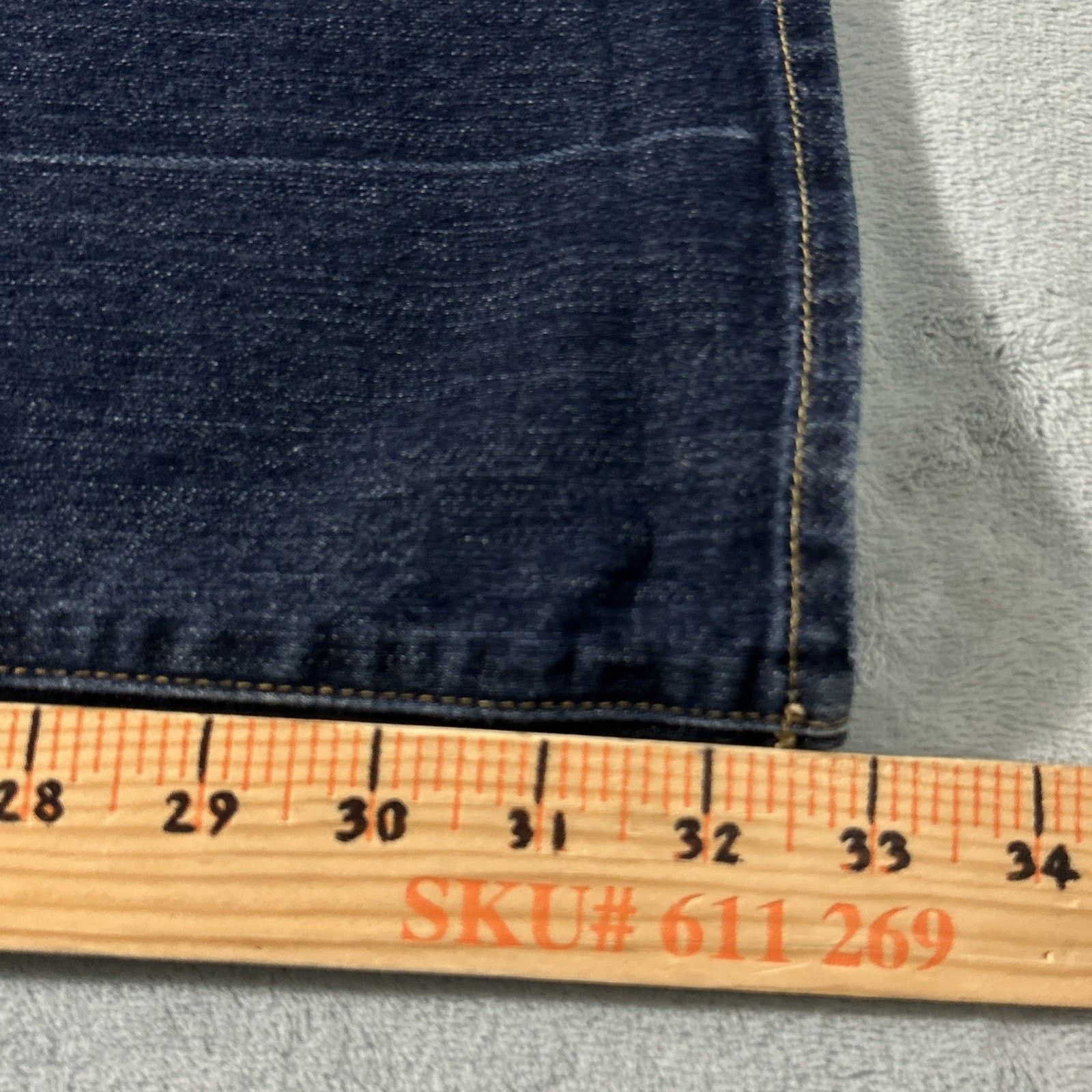 7 For All Mankind 7 ForAll Mankind Beyond Baggy Dojo Jeans 25 28x32 Flare Wide Size 28" / US 6 / IT 42 - 17 Thumbnail