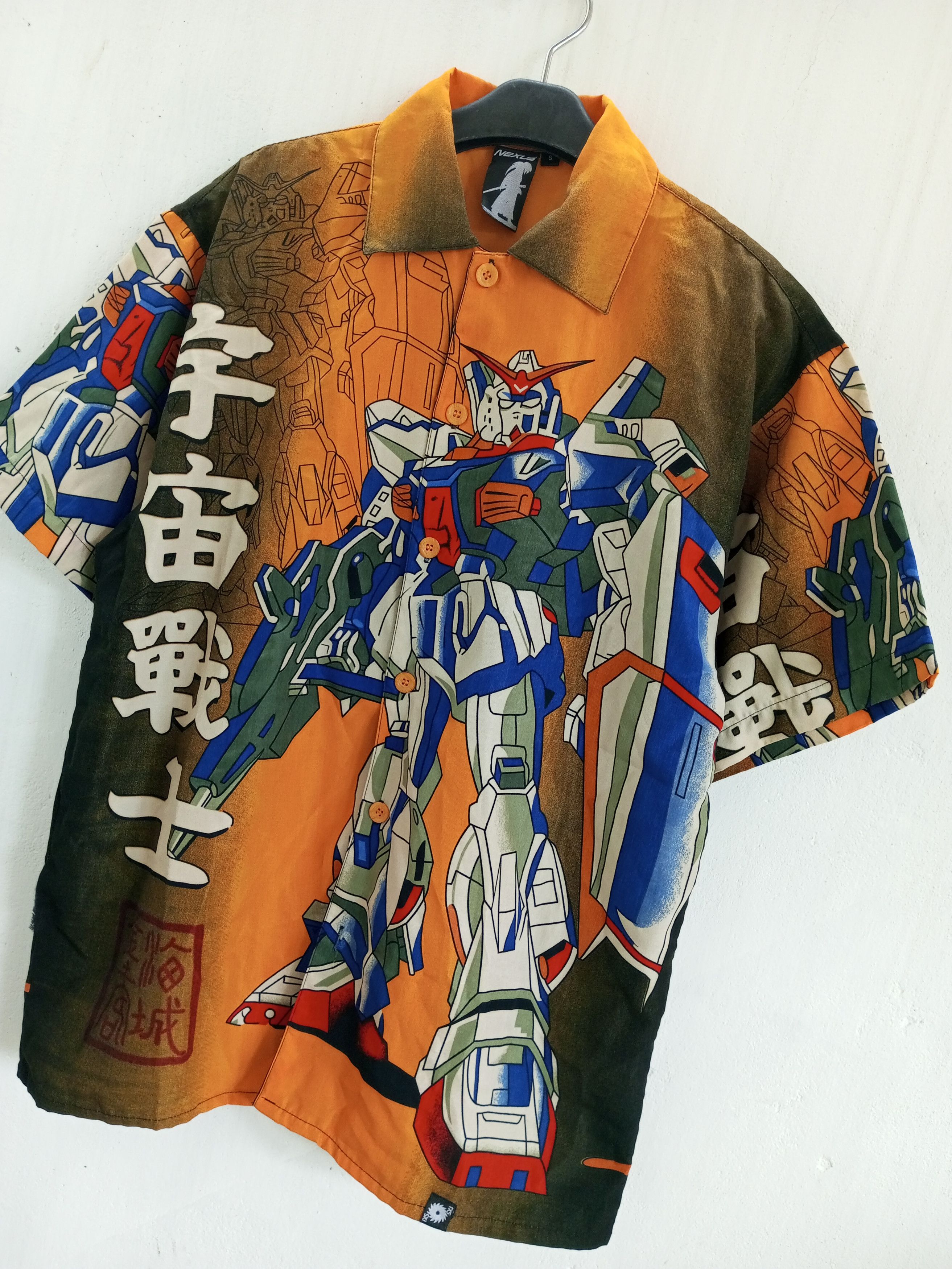 Anime Anime Gundam All Over Print Shirt Size US L / EU 52-54 / 3 - 2 Thumbnail