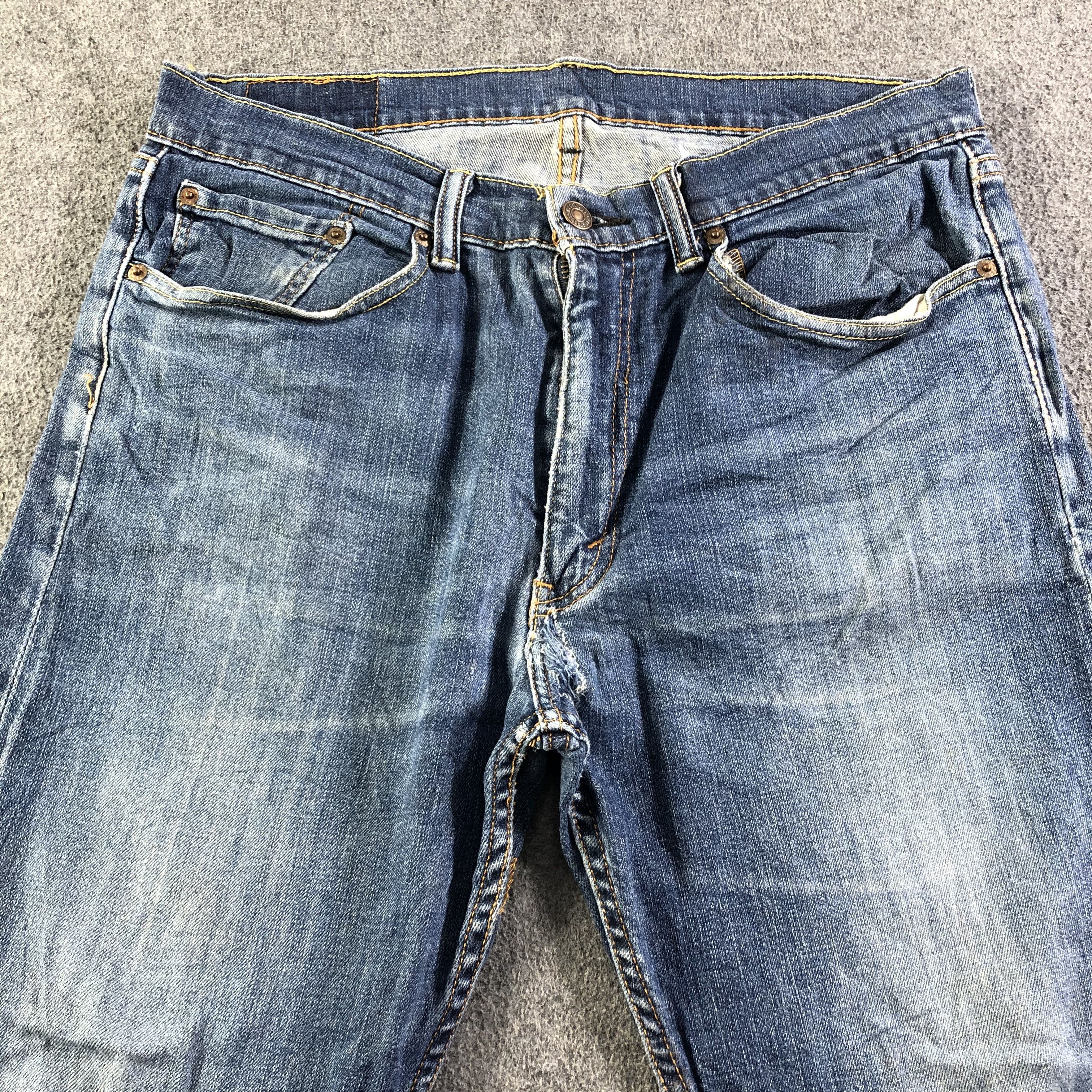 Levi's Vintage Blue Wash Levis 505 Jeans-J3333 Size US 34 / EU 50 - 3 Thumbnail