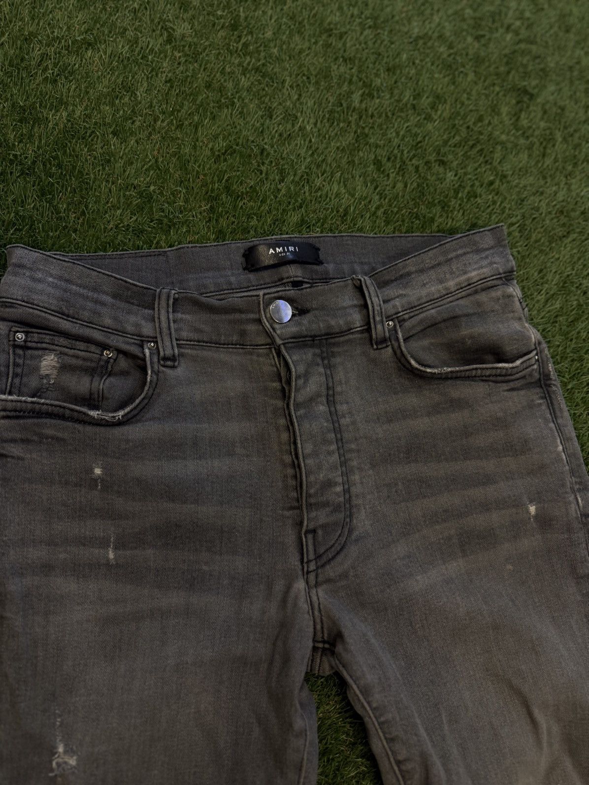 Amiri Amiri Jeans Grey Casual Pants Size 30 Clean 🧼 Size US 30 / EU 46 - 9 Thumbnail
