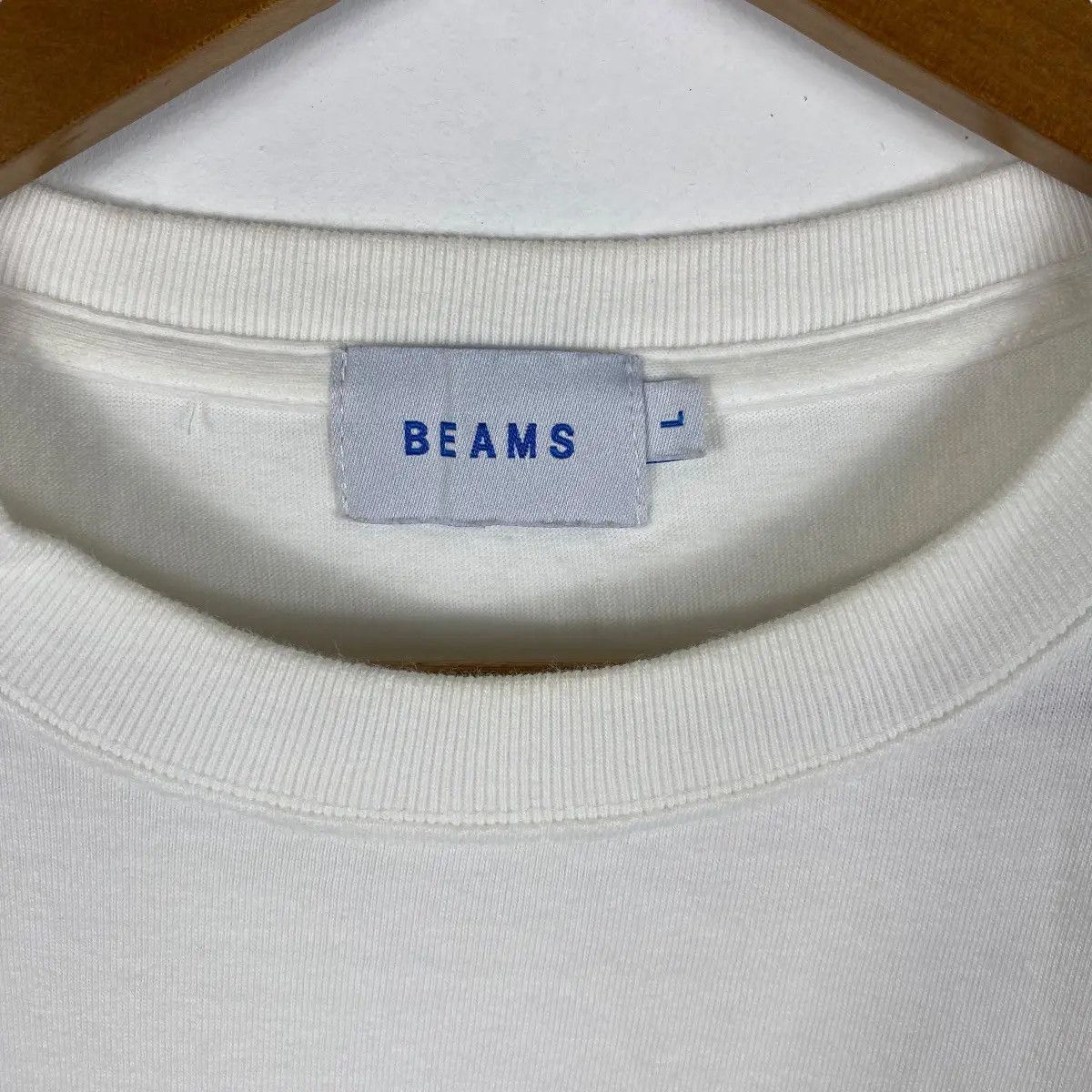 Beams Plus BEAMS Japan Bold Spellout Tee Shirt Large Size Size US L / EU 52-54 / 3 - 5 Thumbnail