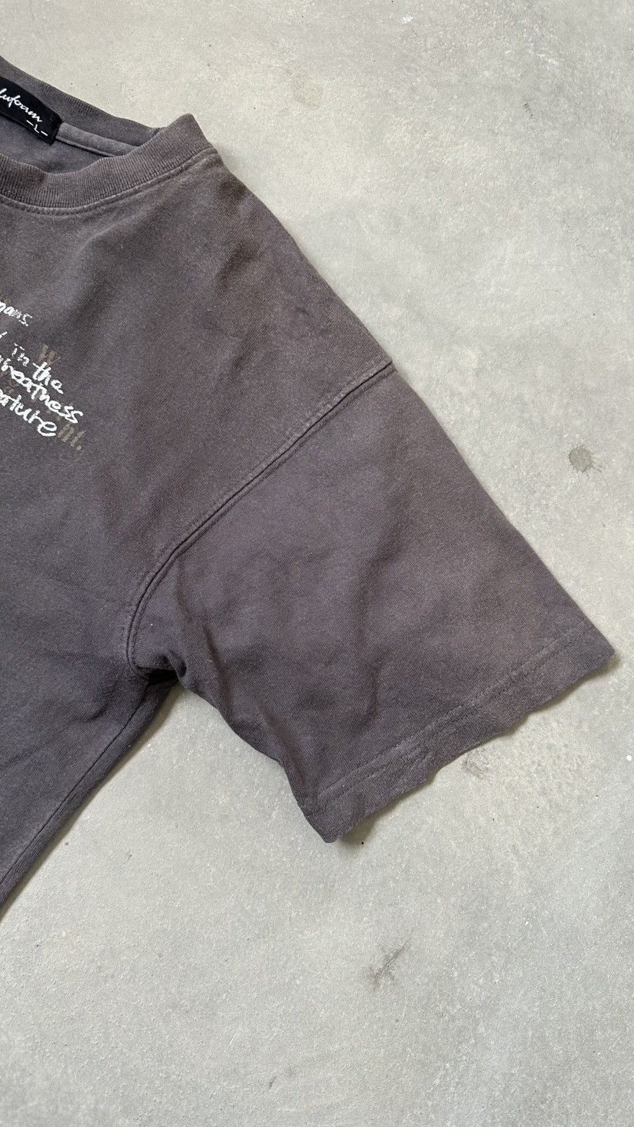 Japanese Brand VINTAGE JAPAN DELUFOAM POEMS TEE Size US M / EU 48-50 / 2 - 3 Thumbnail
