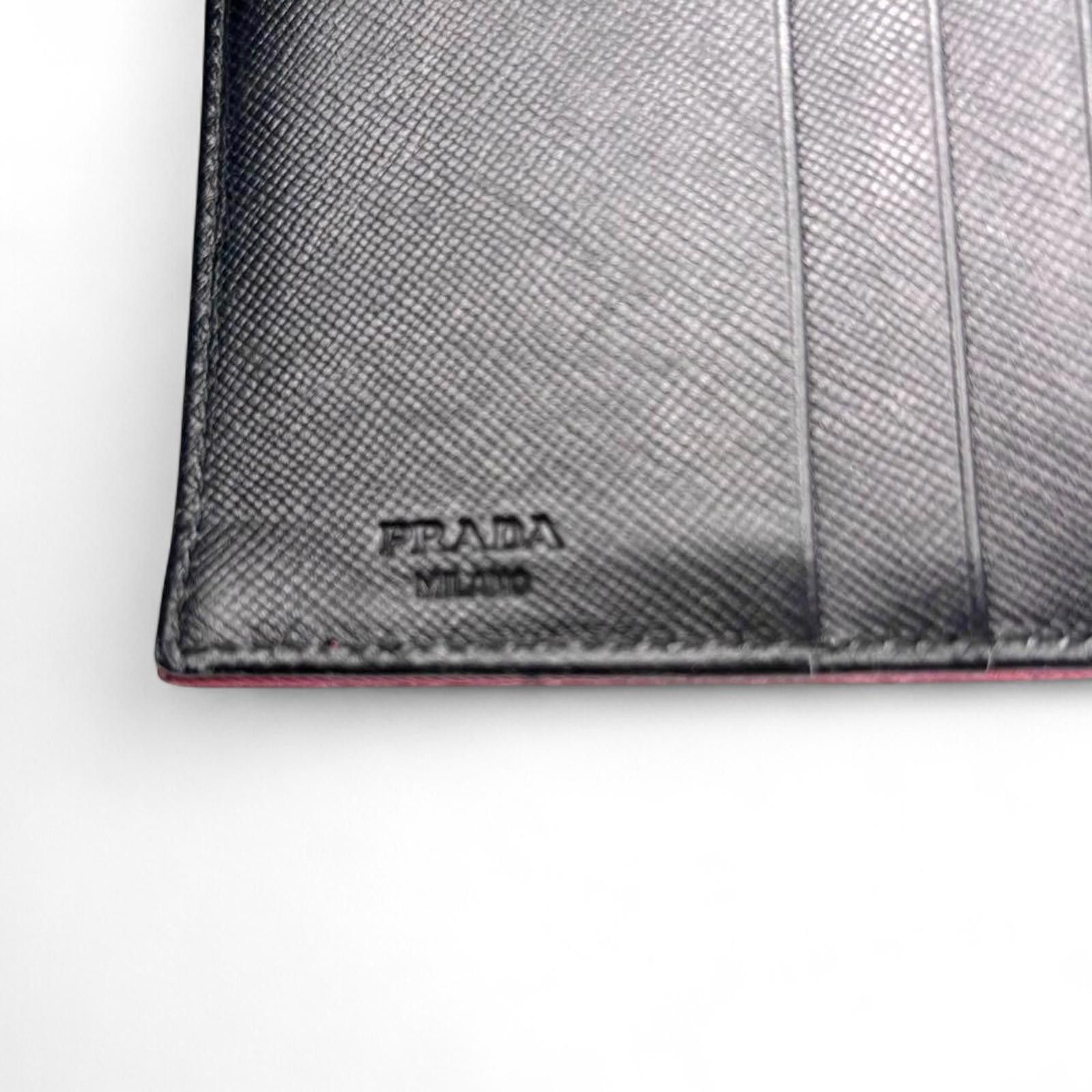 Prada Prada - Pink Women's Wallet Triangle Logo Size ONE SIZE - 8 Thumbnail
