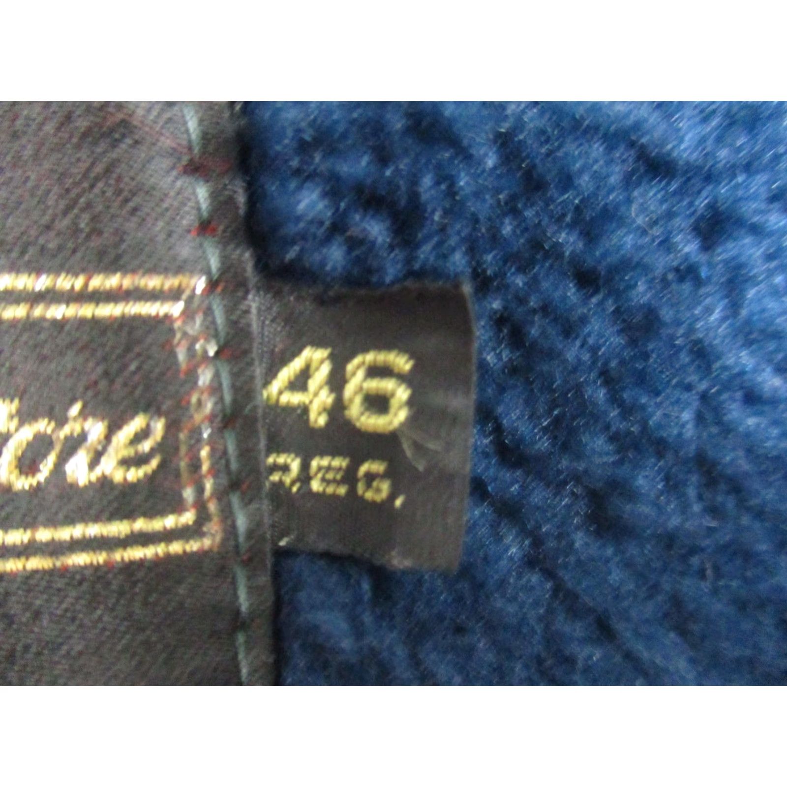 Sears VINTAGE Sears Jacket Mens 46 Blue Plaid Wool Faux Fur Lined Pea Coat Outdoor 70s Size US S / EU 44-46 / 1 - 7 Thumbnail