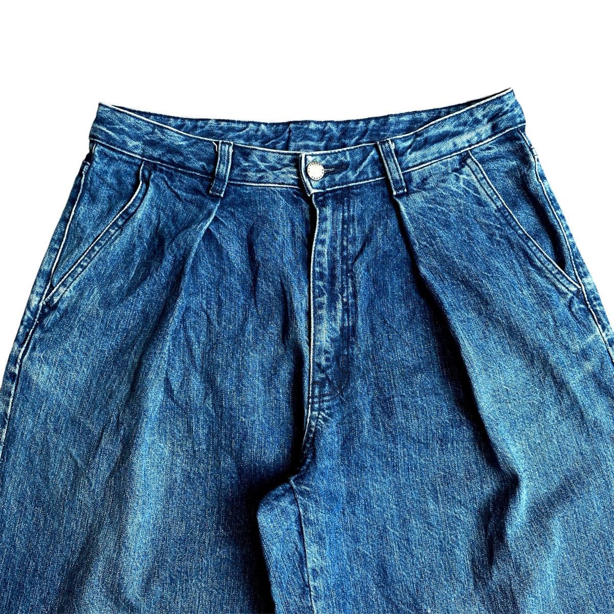 JNCO × Southpole × Vintage Rare Y2K GU Japanese Brand Super Wide Leg Flared Denim Jeans Size US 30 / EU 46 - 3 Thumbnail