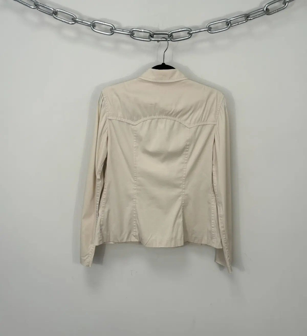 Prada Prada Women’s Rare Classic Luxury Cotton Nylon Jacket Size M / US 6-8 / IT 42-44 - 2 Thumbnail