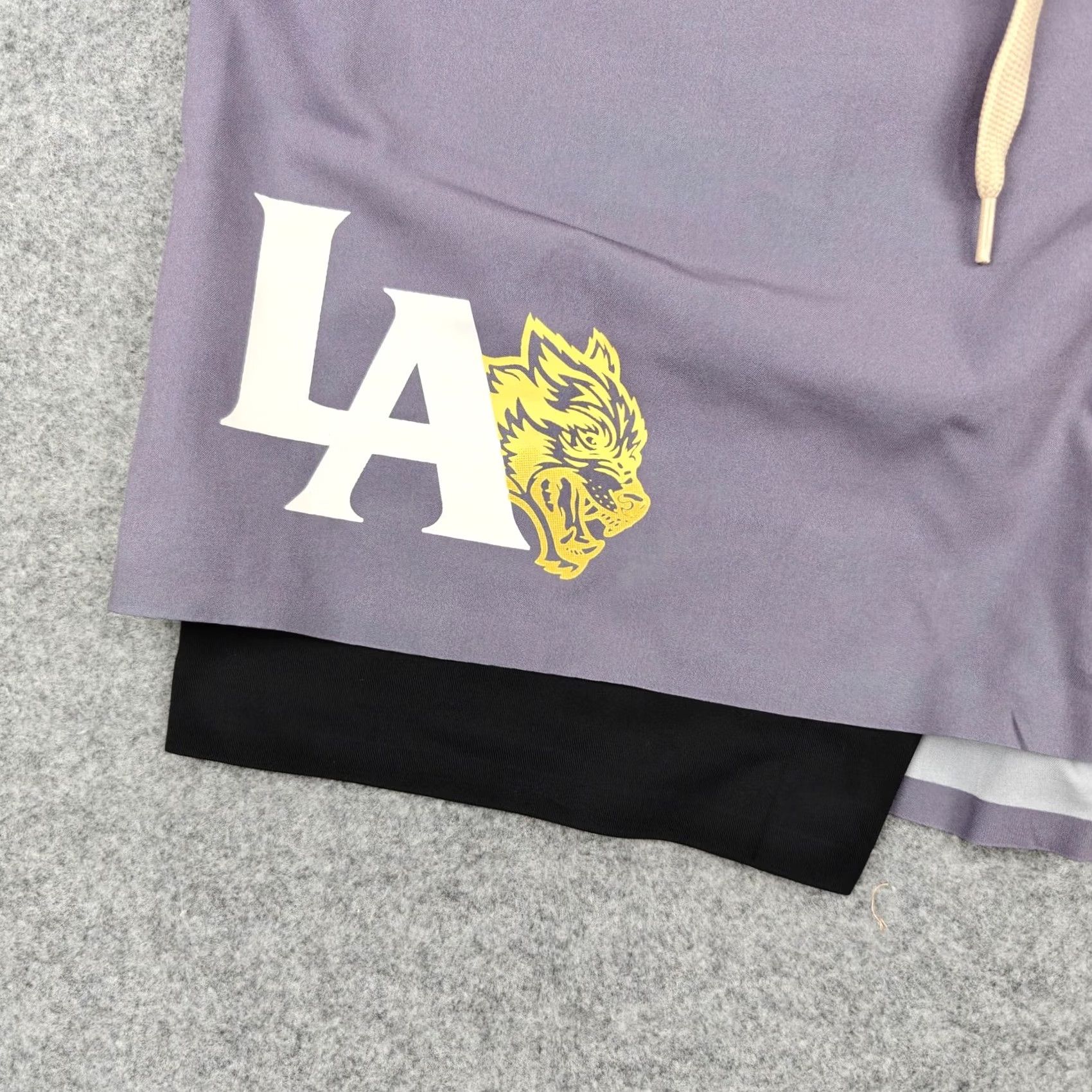 Darc Sport Darc Sport Los Angeles Forever Compression Shorts Mens M Purple Lined New Size US 31 - 2 Thumbnail