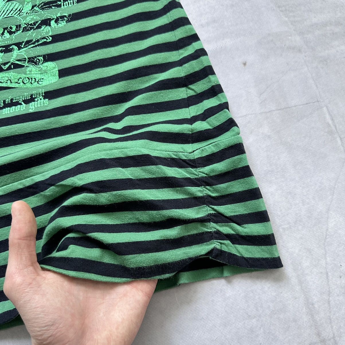 Hysteric Glamour × Undercover Striped Punk Skull Hysteric Glamour Style T Shirt Tank Top Size L / US 10 / IT 46 - 7 Thumbnail