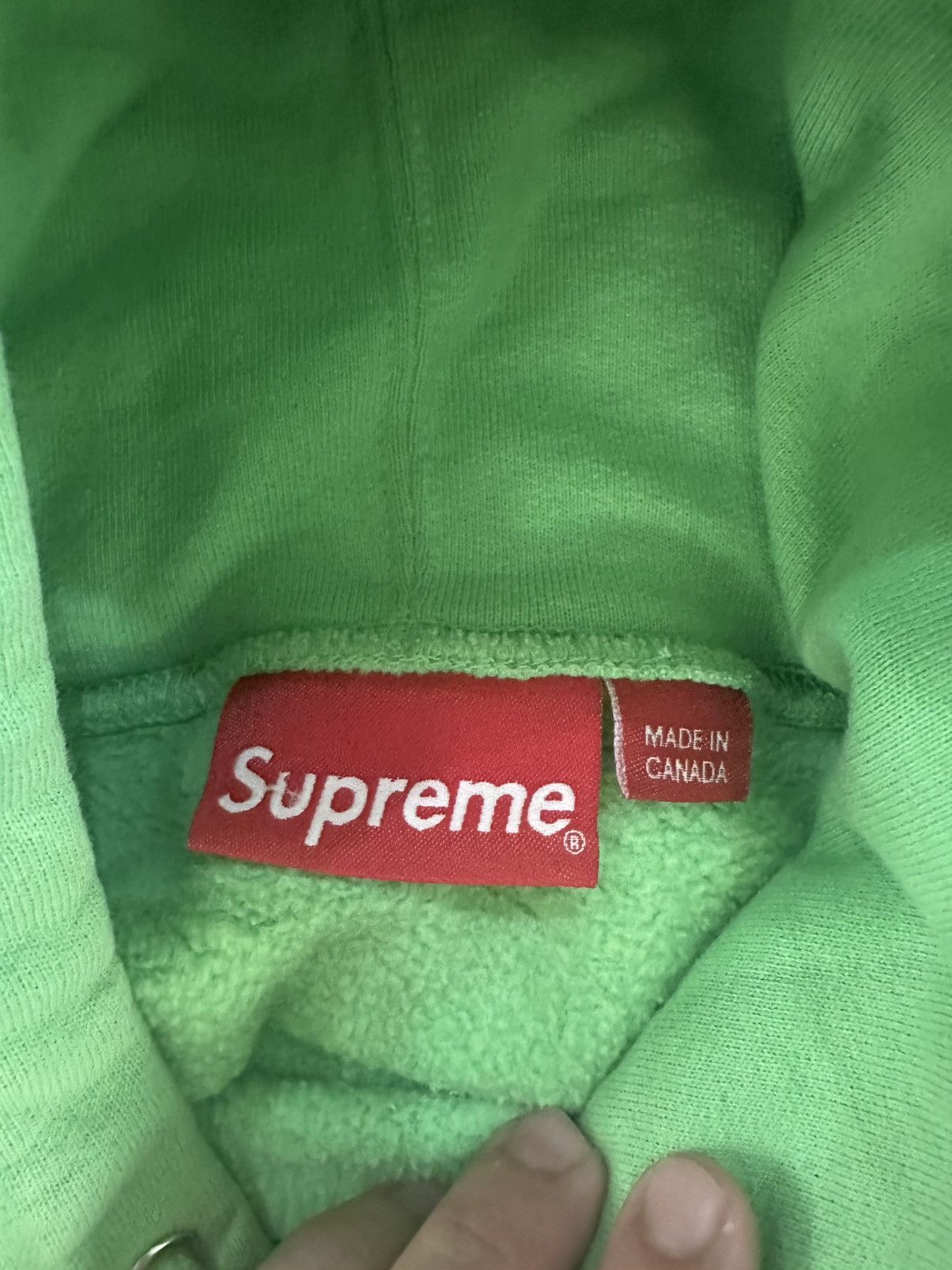 Supreme Supreme Cop Car Hoodie bright green FW19 used sz M Size US M / EU 48-50 / 2 - 5 Thumbnail