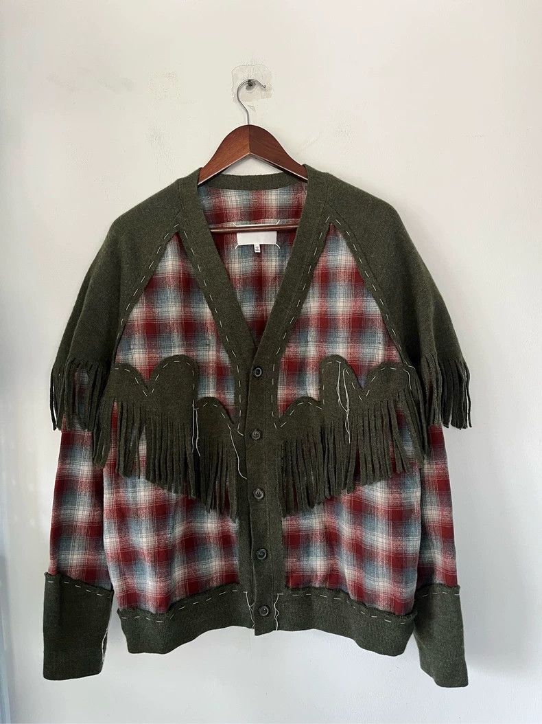 Maison Margiela Maison Margiela Wool knitted tassel cardigan coat Size M / US 6-8 / IT 42-44 - 1 Thumbnail