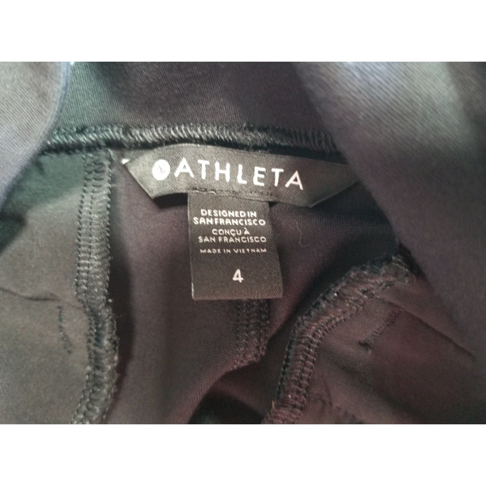 Athleta Athleta Pants Women Size 4 Black Bootcut Track Pants Pockets Breathable Athletic Athleisure Tight Inseam 28 in Regular Size 27" / US 4 / IT 40 - 7 Thumbnail