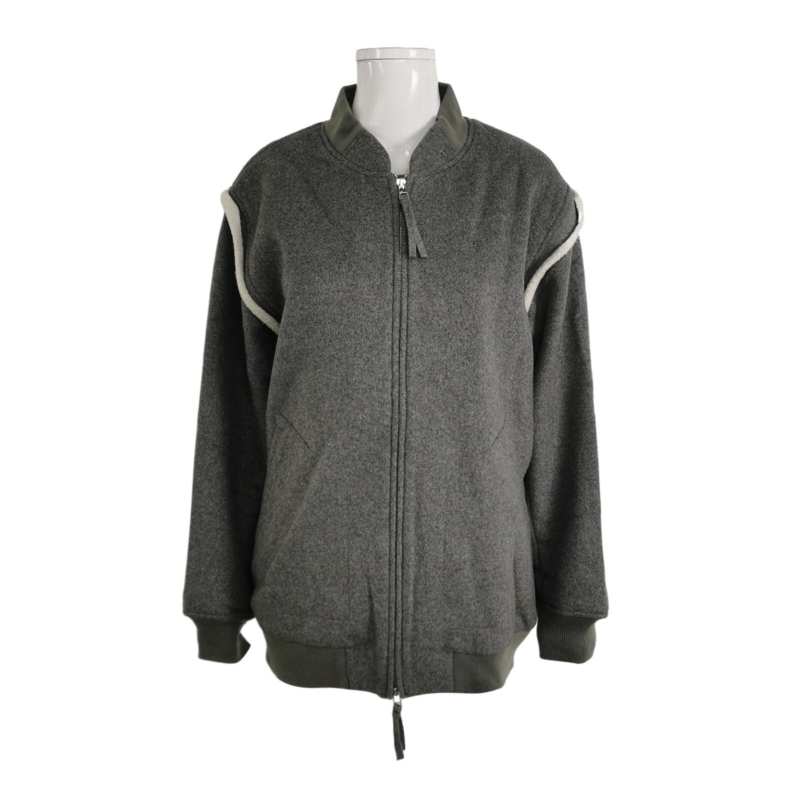 Alexander Wang Alexander Wang Wool Blend Bomber Jacket Size S Size S / US 4 / IT 40 - 1 Thumbnail