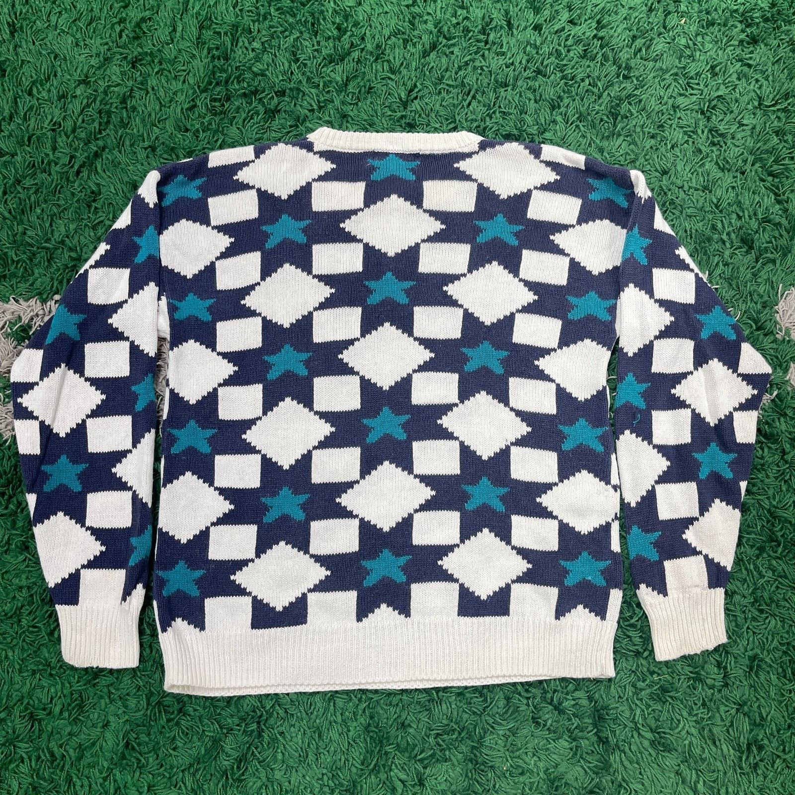Northern Isles vintage Northern Isles Hand Loomed Intarsia Sweater Large Size US L / EU 52-54 / 3 - 6 Thumbnail