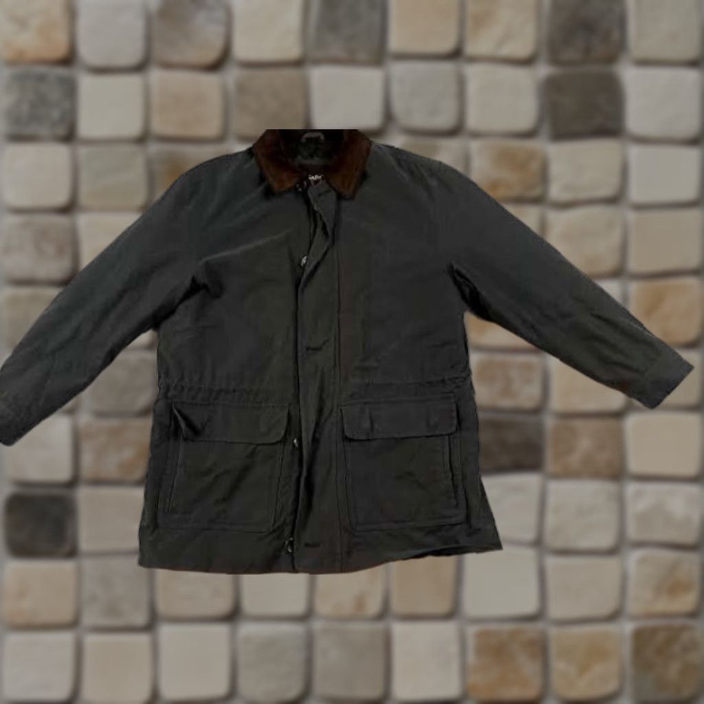 Vintage Marc New York Coat Nylon Quilted Insulated Barn Style Coat Dark Green Small Men Regular Size US S / EU 44-46 / 1 - 1 Thumbnail