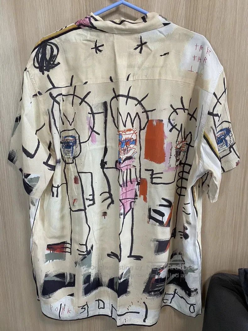 Wacko Maria Wacko Maria Basquiat Hawaiian Shirt Size US XL / EU 56 / 4 - 2 Thumbnail