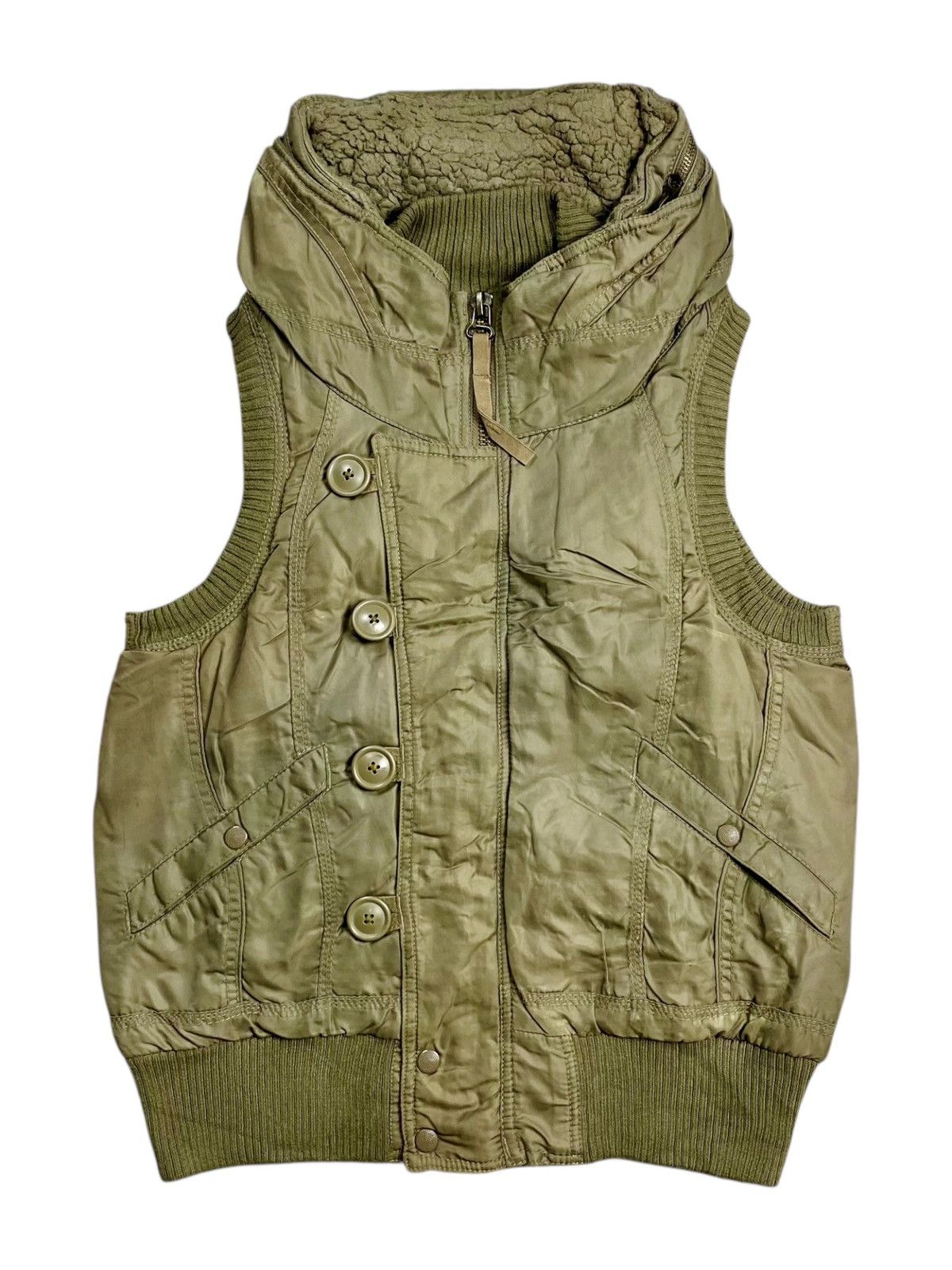 GOA 2000s GOA - Apocalypse Style Bono Vest Jacket Size US M / EU 48-50 / 2 - 4 Thumbnail