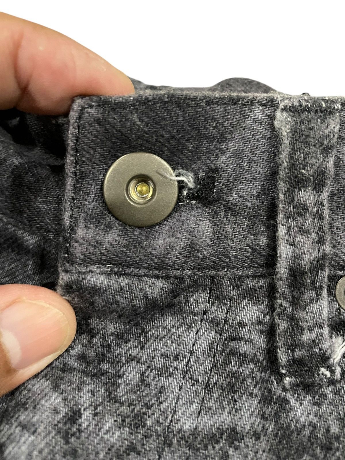 Japanese Brand Tornado Mart Japan Dusty Grey Gallatica Jeans W30" x L36.5" Size US 30 / EU 46 - 9 Thumbnail