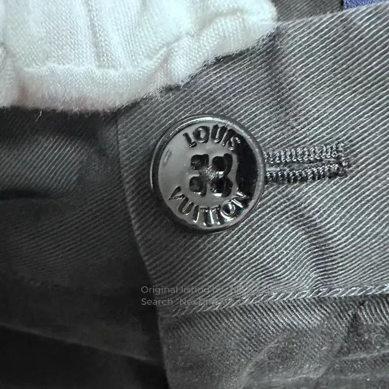 Louis Vuitton Louis Vuitton FW23 embroidered button overalls pants Size 32" / US 10 / IT 46 - 5 Thumbnail
