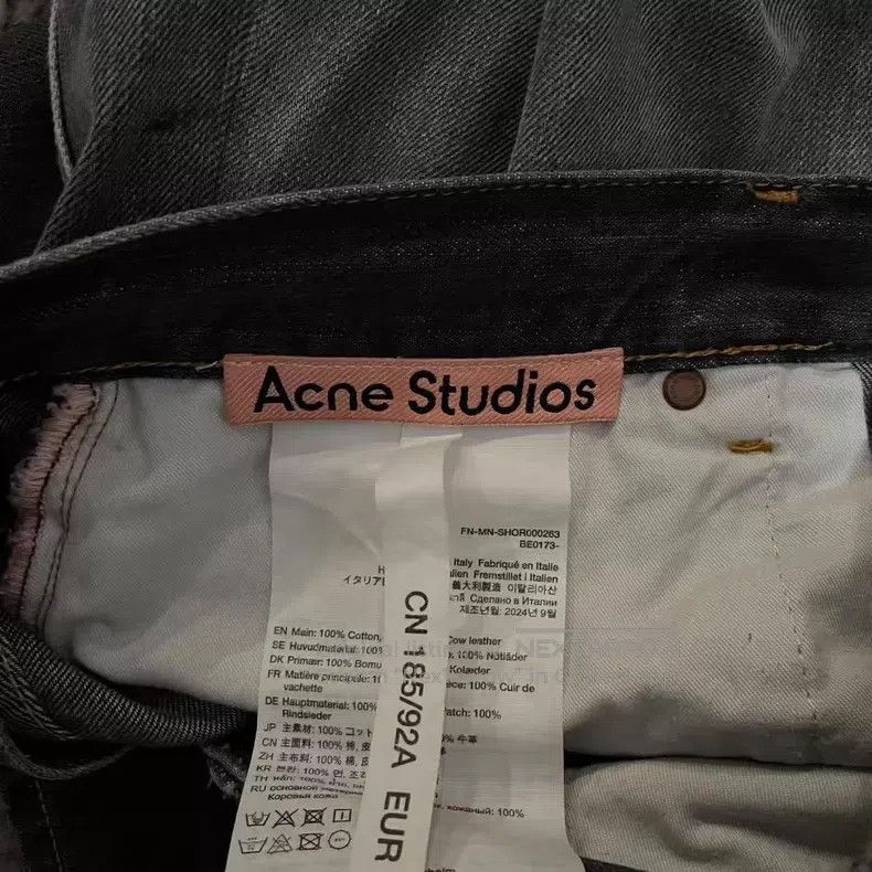 Acne Studios Acne Studios Splattered Paint Button Water Washed Denim Sh Size US 36 / EU 52 - 3 Thumbnail