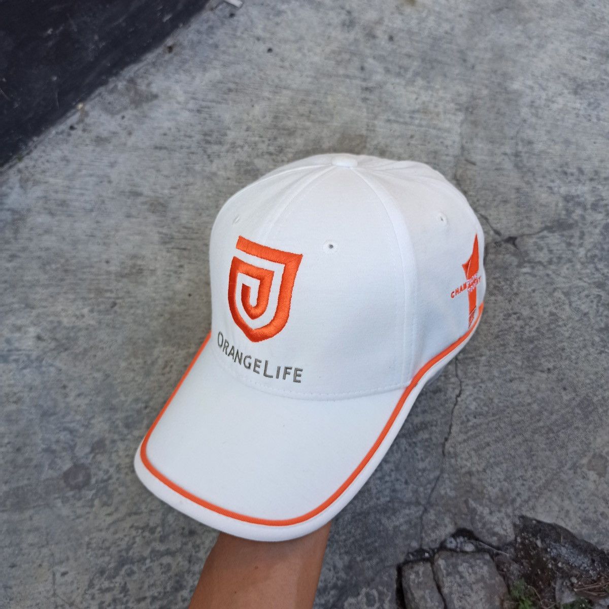 ARCHIVAL HAT 2016 KLPGA hat. Orange life championship
