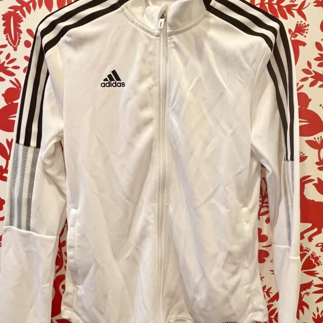 Adidas Adidas Women's White Sweatshirt Size S / US 4 / IT 40 - 6 Thumbnail