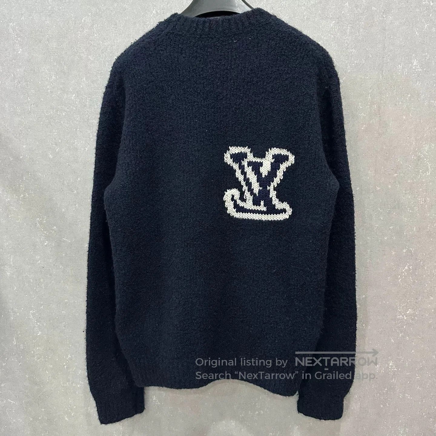 Louis Vuitton Louis Vuitton Logo Teddy Sweater M. Size US M / EU 48-50 / 2 - 6 Thumbnail