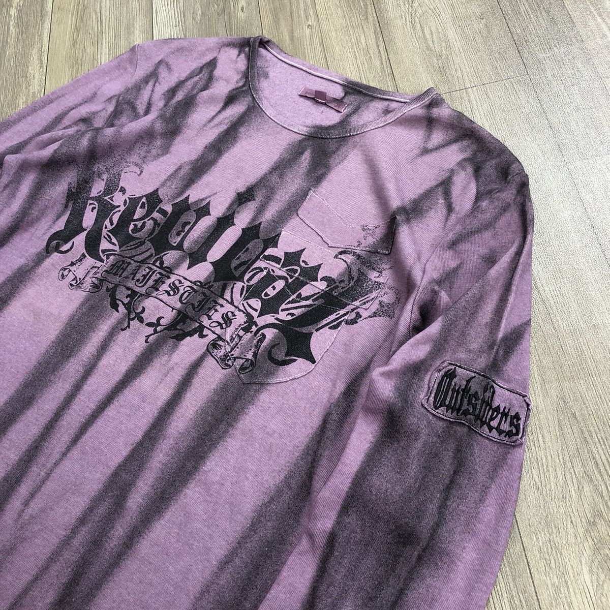 Japanese Brand × Le Grande Bleu (L.G.B.) × semanticdesign 2000s Semantic Design Poem Punk Lgb Style Long Sleeve Size US M / EU 48-50 / 2 - 2 Thumbnail