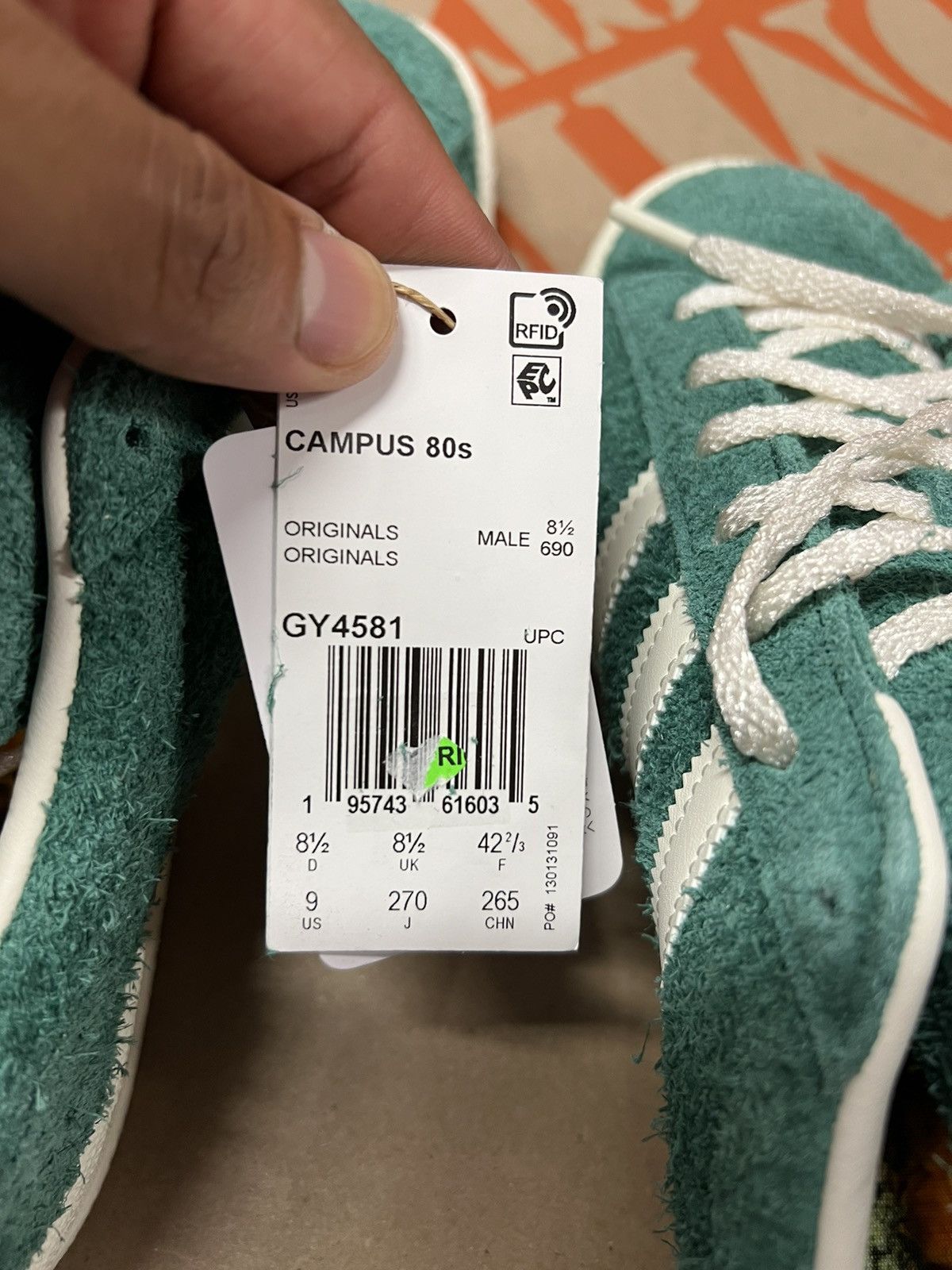 Adidas Adidas Campus 80s - London Green Size US 9 / EU 42 - 8 Thumbnail