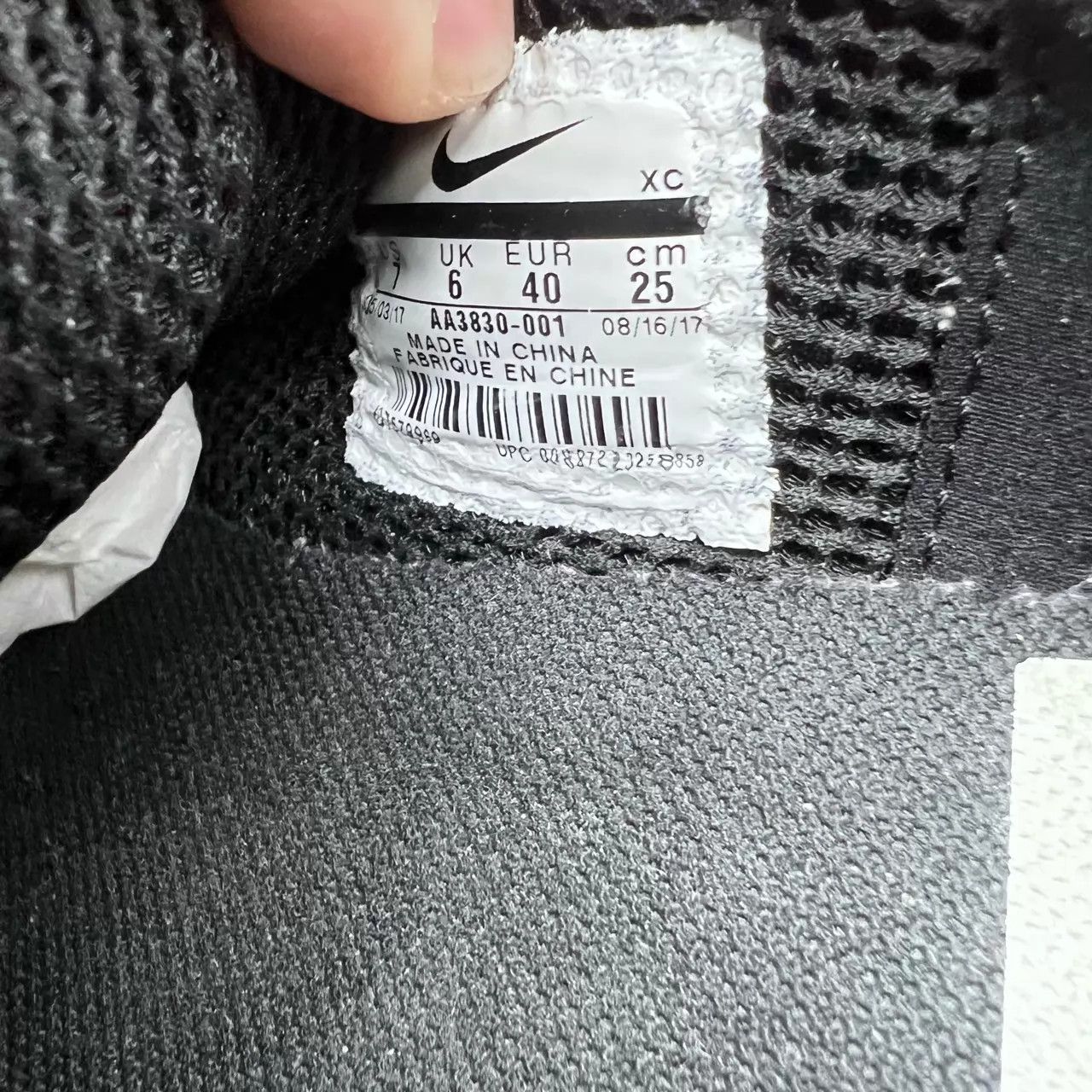 Nike Off-White Presto OG Black/White 40 Near Mint Box & Extras Size US 7 / EU 40 - 8 Thumbnail