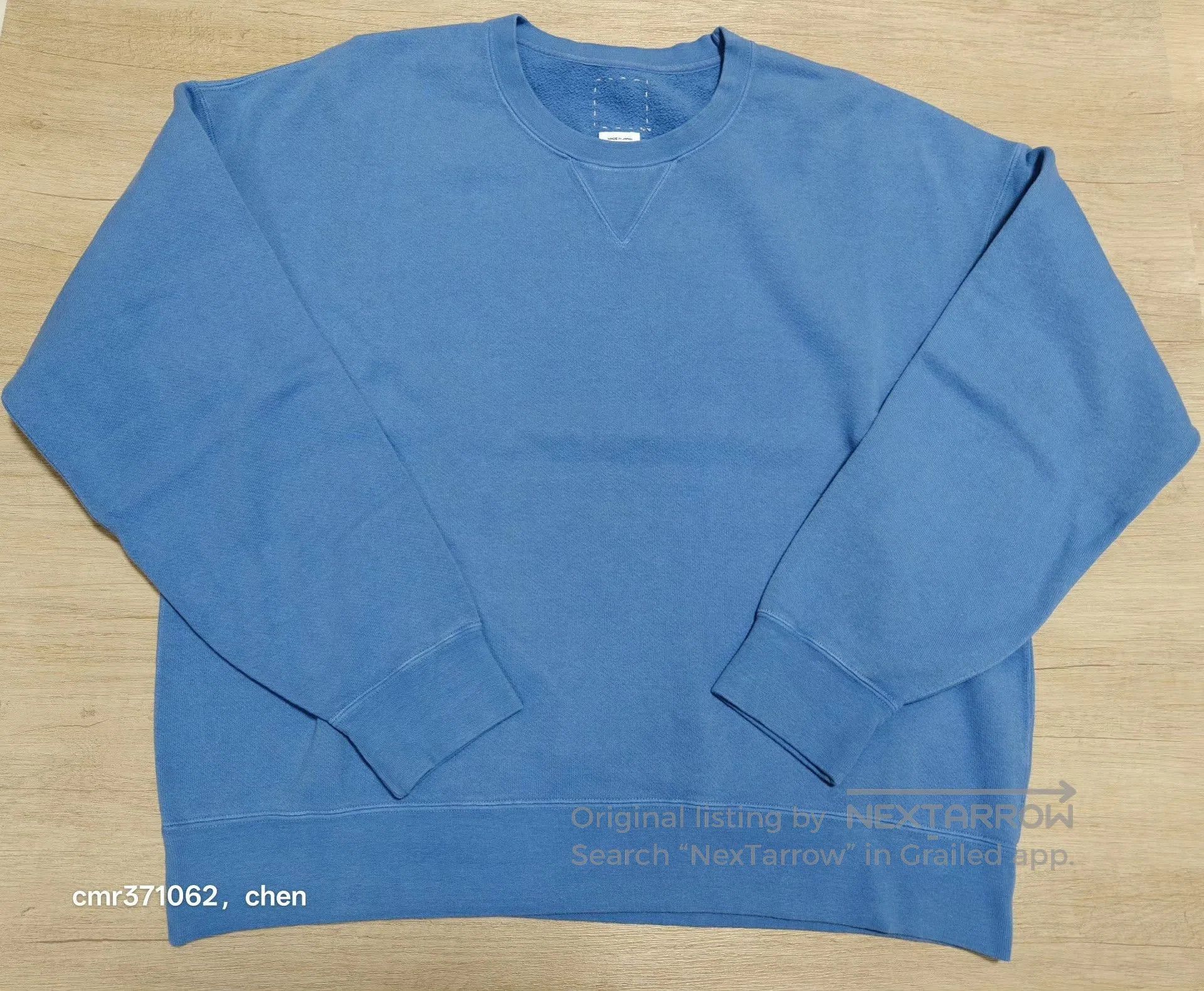 Visvim VISVIM 26SS JUMBO SB SWEAT L/S DMGD. Size US M / EU 48-50 / 2 - 1 Thumbnail