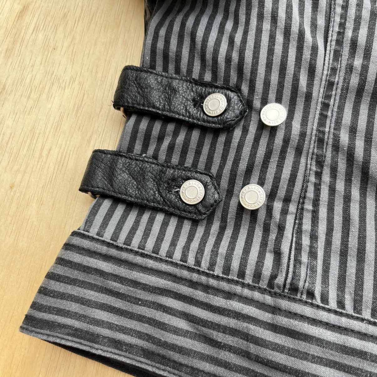 If Six Was Nine ALGONQUINS JAPANESE BRAND VINTAGE BIKER STRIPES JACKET / GOA Size M / US 6-8 / IT 42-44 - 9 Thumbnail