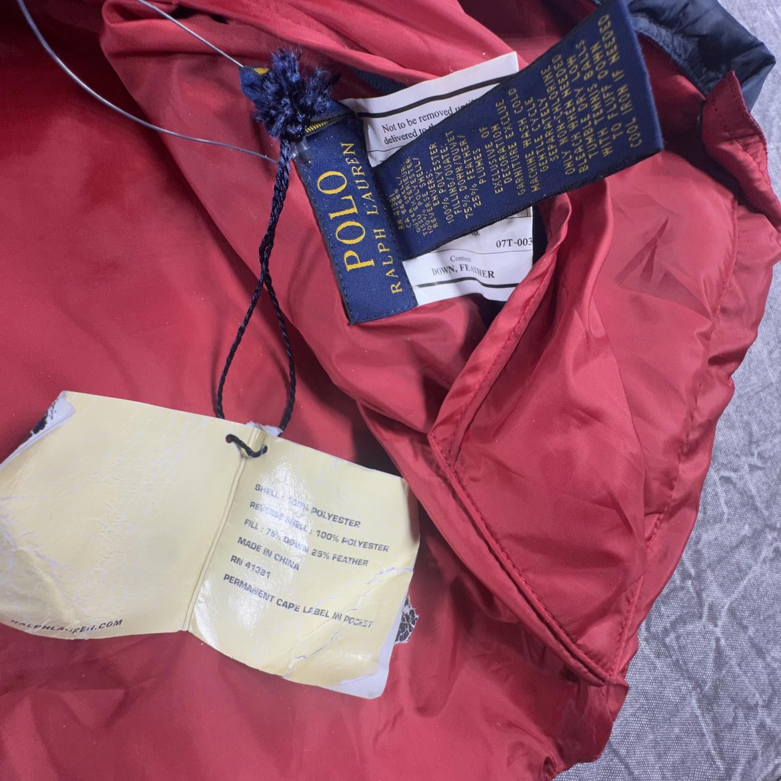 Polo Ralph Lauren Ralph Lauren Vest Men's S Navy Red Puffer Reversible Size US S / EU 44-46 / 1 - 4 Thumbnail