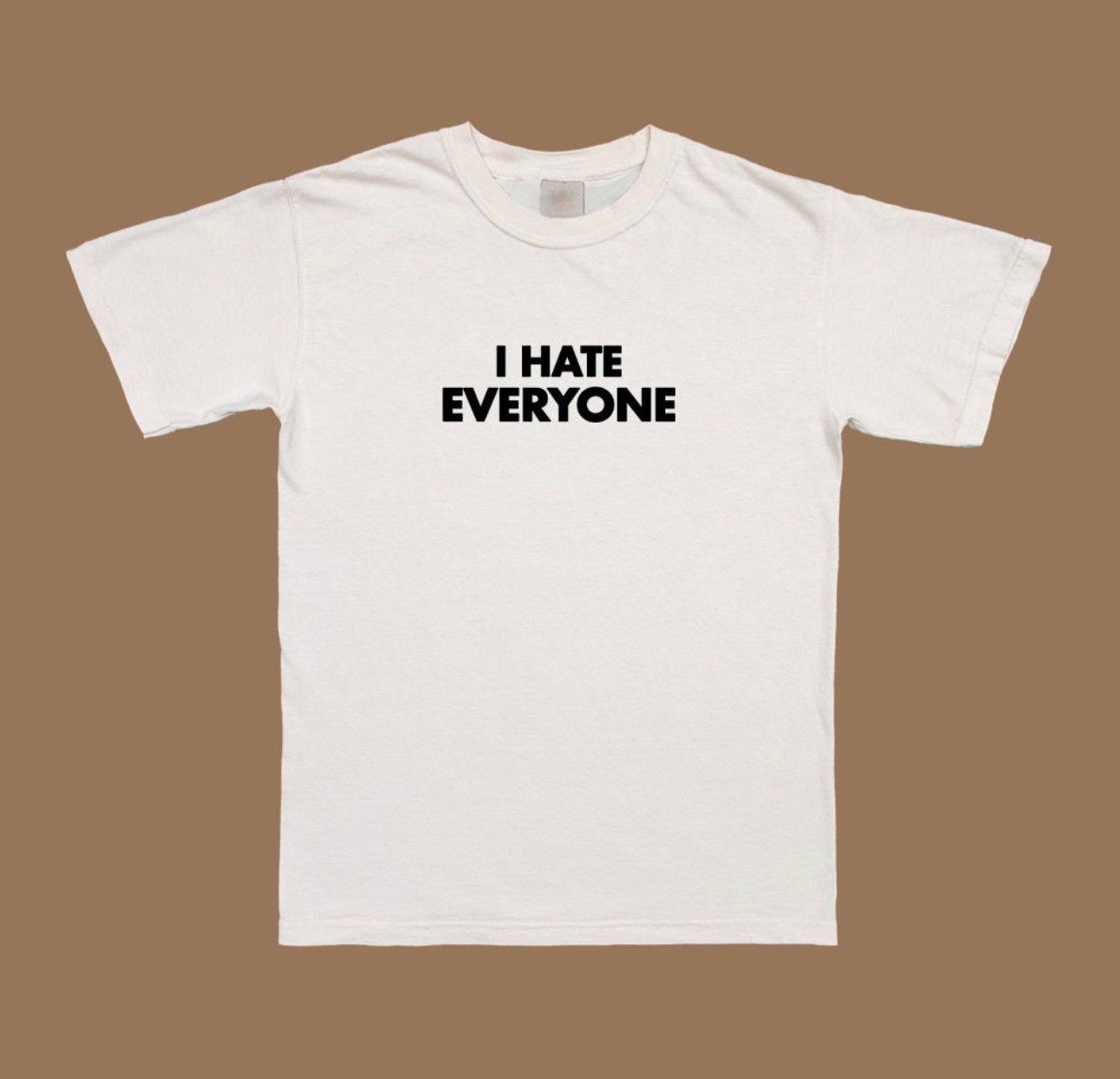 Japanese Brand Streetwear Harajuku Hate Everyone T Shirt Size US L / EU 52-54 / 3 - 2 Thumbnail