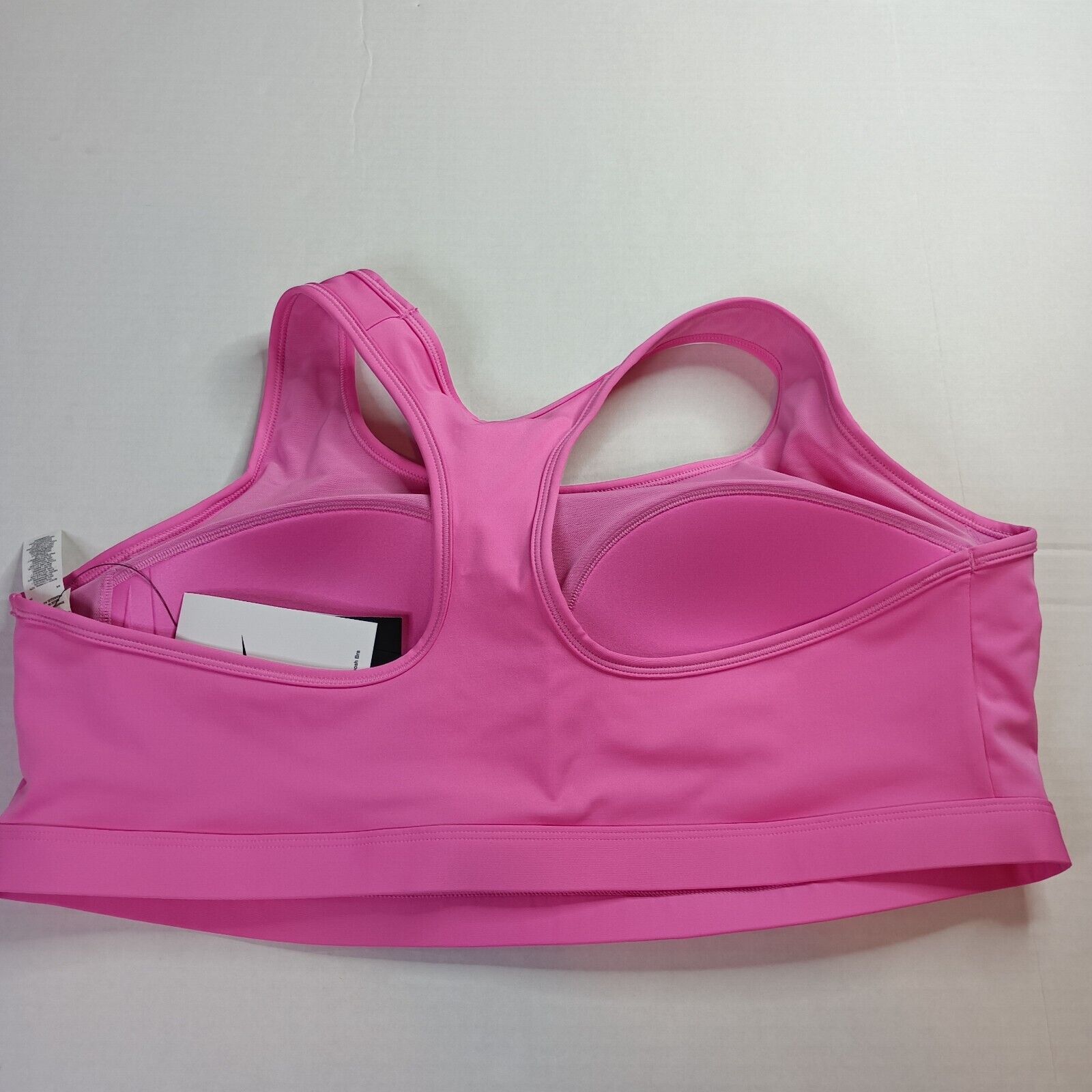 Nike Nike Dri-FIT Medium Support Padded Sports Bra Plus Pink 3X Size ONE SIZE - 7 Thumbnail
