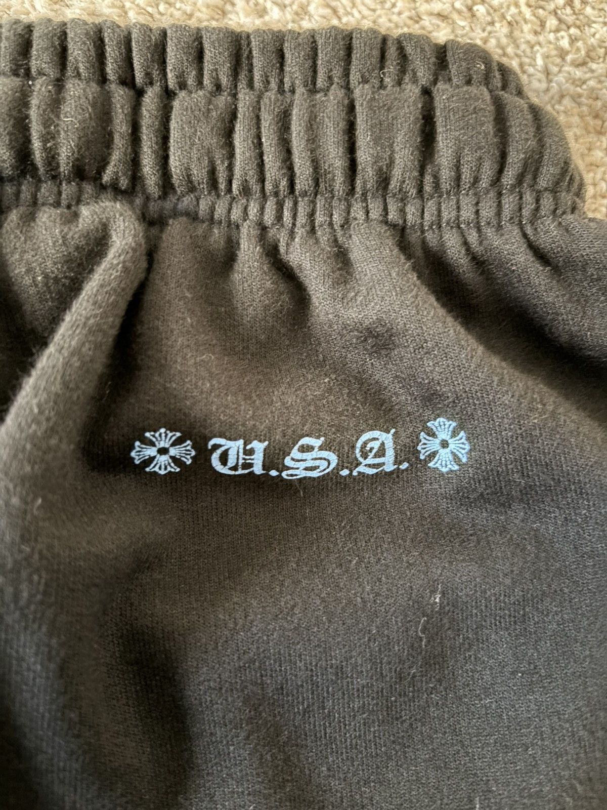 Chrome Hearts Chrome Hearts Sweatpants (Website Exclusive Blue) Size US 32 / EU 48 - 7 Thumbnail