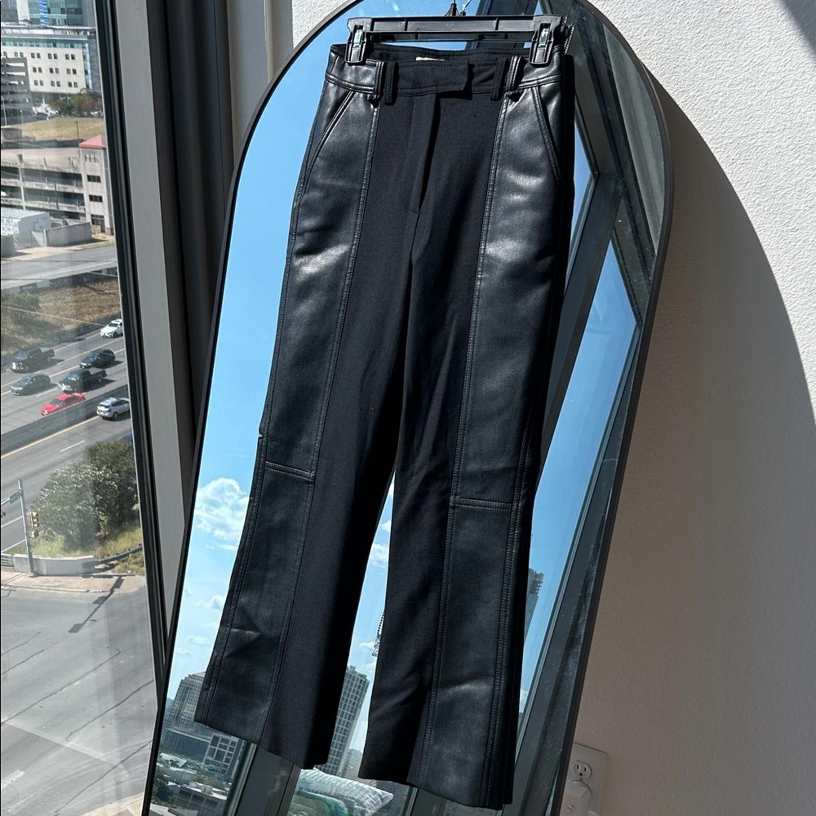 Designer Jonathan Simkhai Black Trousers Size 25" / US 0 / IT 36 - 1 Thumbnail